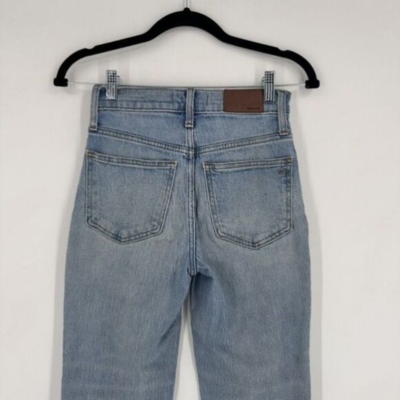 Madewell The Petite Perfect Vintage Jean Rosabelle Wash Comfort Stretch Size 23P - Picture 6 of 16